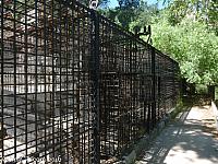 Cages at the Old LA Zoo