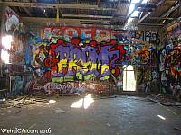 Abandoned building from the Old LA Zoo