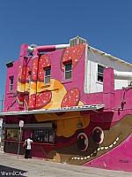 World's Largest Painted Pizza Slice in Venice