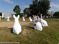 Tiffany at Bunnyhenge