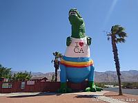 Cabazon Dinosaurs Painted