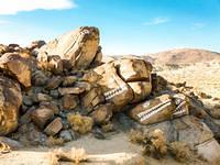 The Fish Rocks on the road between Ridgecrest and Trona!