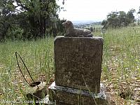 A grave of a child at Adelaida Cemetery