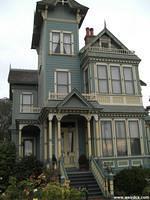 The ghost of a nine year old girl is said to haunt the tower of this Victorian House.