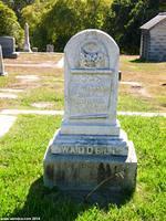 William Waddel, but not his arm, is buried in Santa Cruz Memorial Cemetery
