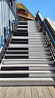 Piano Staircase in San Francisco at Pier 39