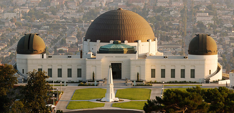 Due to plans he set aside before he died, Griffith J Griffith arranged to have the Griffith Observatory built Due to plans he set aside before he died, Griffith J Griffith arranged to have the Griffith Observatory built