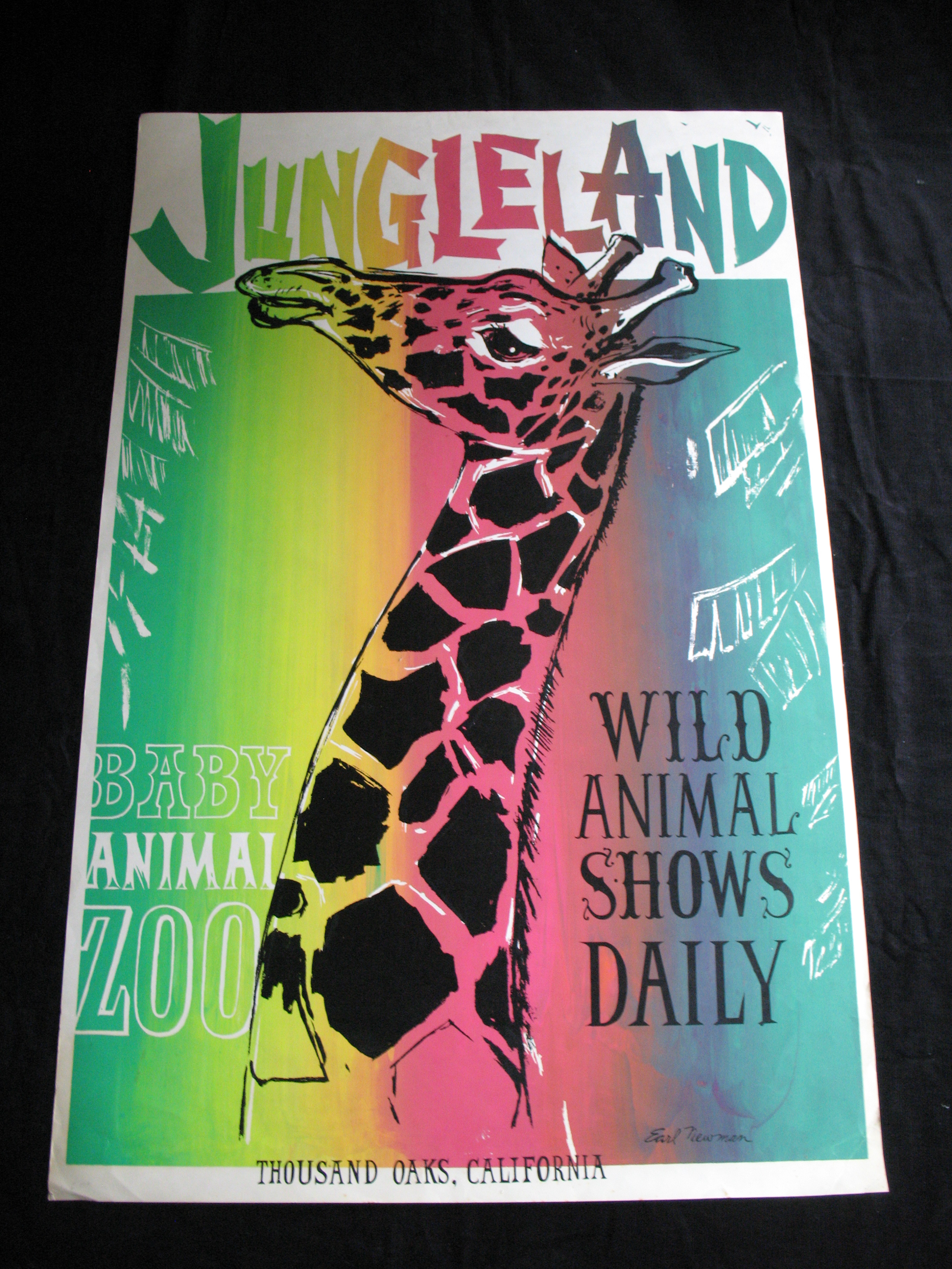 Poster from Jungleland (thanks to David Shumate)