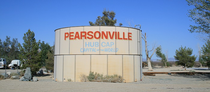 Pearsonville, Hubcap Capital of the World
