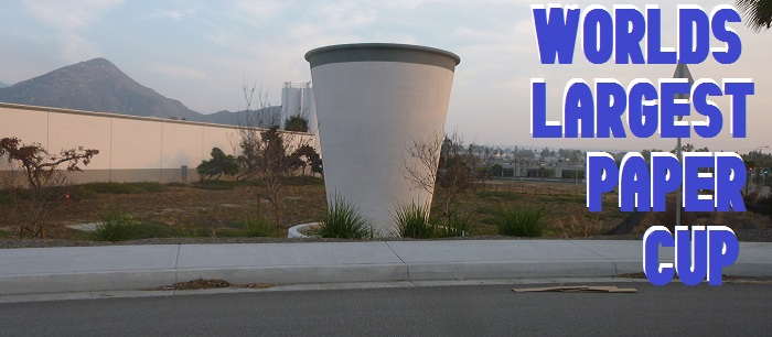 World's Largest Paper Cup
