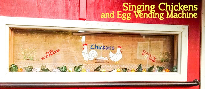 Singing Chickens and Egg Vending Machine