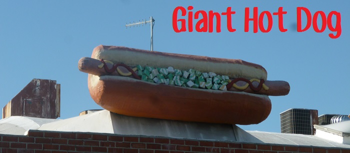 Giant Hot Dogs