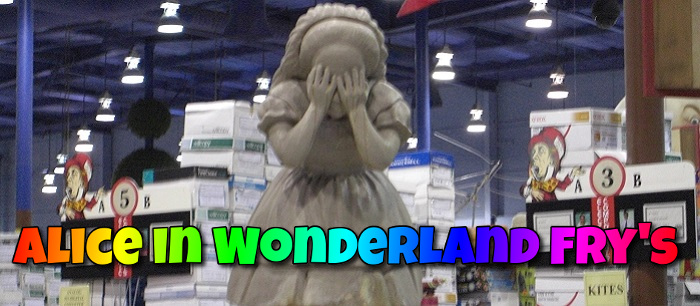 Alice in Wonderland Fry's
